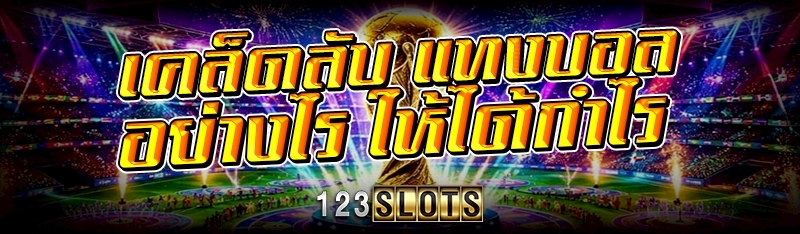 เคล็ดลับ แทงบอล อย่างไร ให้ได้กำไร
